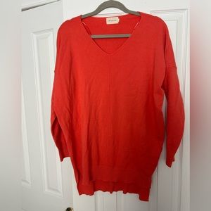 Boutique Coral tunic sweater